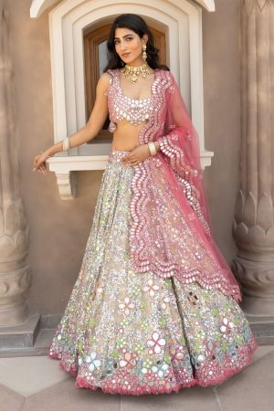 MirrorGlow Lehenga Set